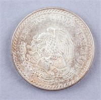 1948 Mexico 5 Pesos Coin
