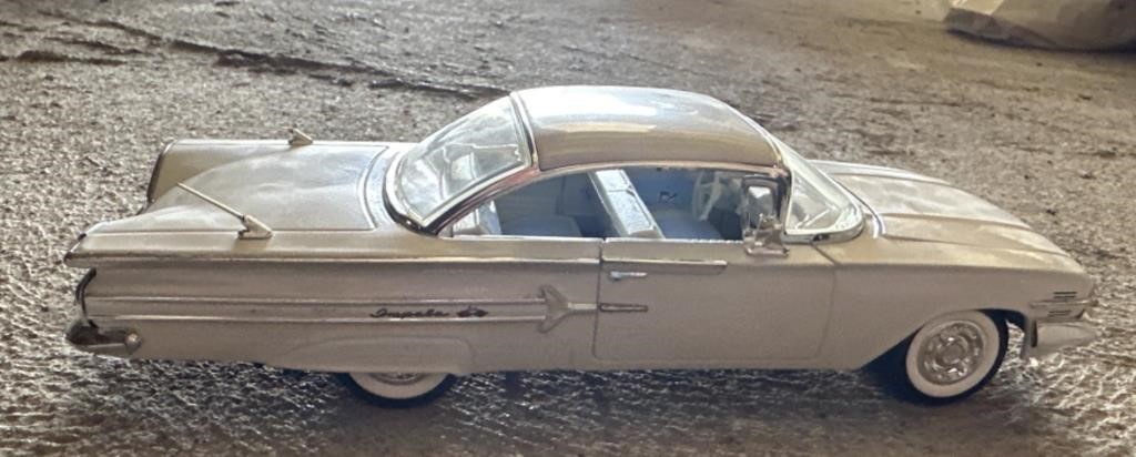 1960 2 Door Impala Metal Cast Car