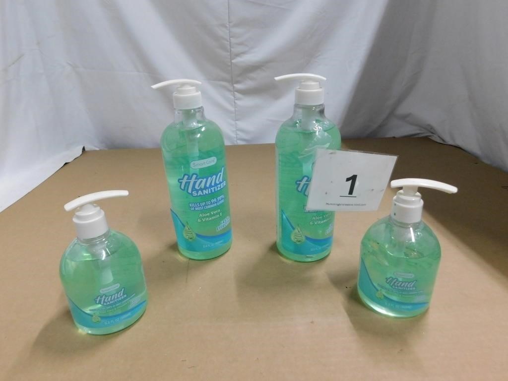 LOT HAND SANITIZER BOTTLES