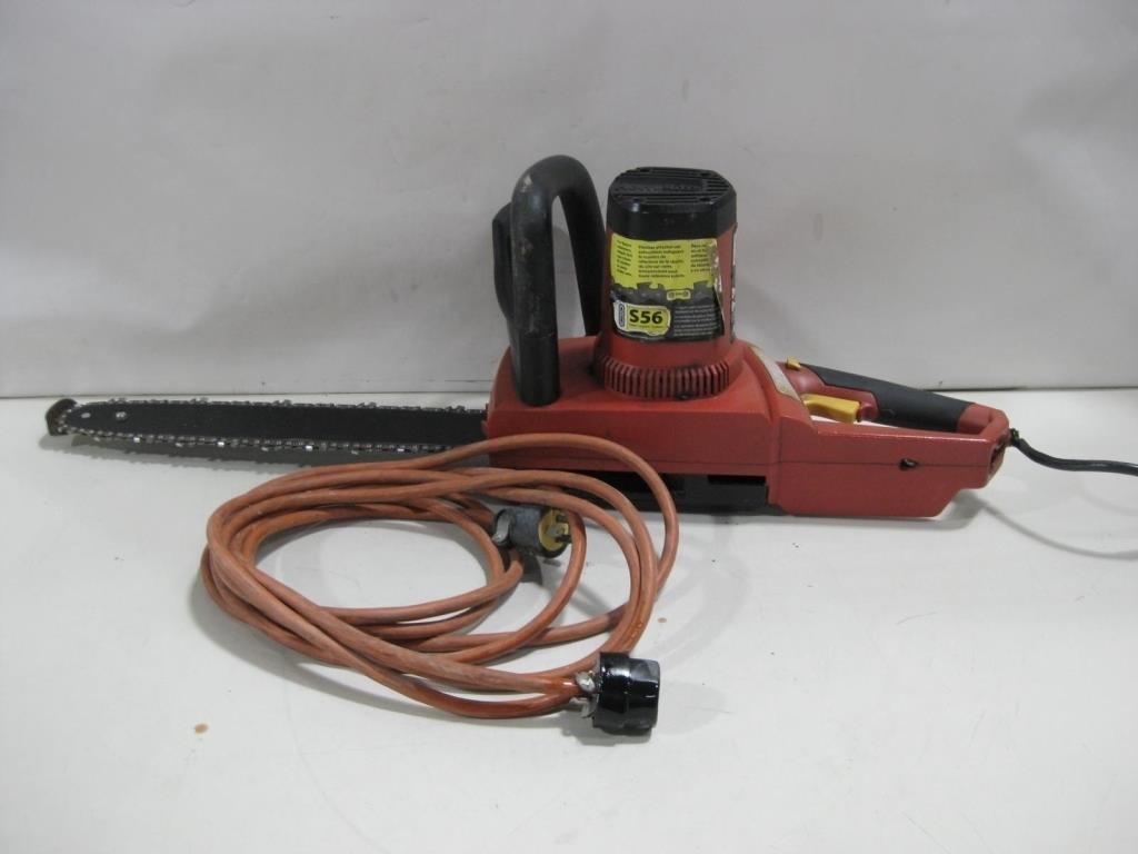 Homelite Electric Chainsaw Works See Info