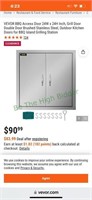 Bbq axcess door for outdoor kitchen