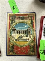 VTG ROME SOUVENIR PICTURE BOOK BLUE