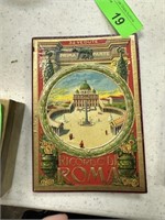 VTG ROME SOUVENIR PICTURE BOOK RED COVER