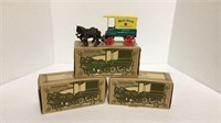 Ertl die cast metal horse and wagon collector