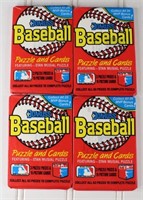 (4) 1988 Donruss Baseball Wax Packs