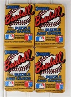 (4) 1987 Donruss Baseball Wax Packs