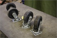 (4) 6" Heavy Duty Casters