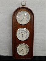 Springfield Wood Wall Barometer with Key