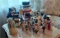 Snowman Cookie Jar & Candle