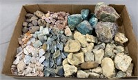 Large Collection of Raw Stones and Agates