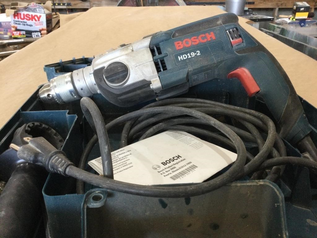 Bosch Hammer Drill in case