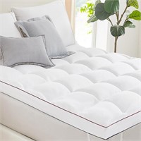 Timimi Mattress Topper Queen - Cooling Pillow Top