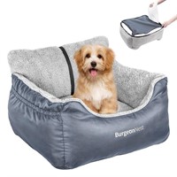 BurgeonNest Dog Car Seat for Small Dogs, Washable