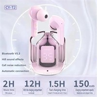 PINK T2 wireless Bluetooth headphones