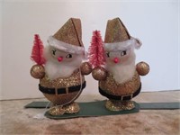 Vintage Santas Display