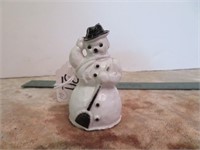 Vintage Plastic Frosty Snowman Figure