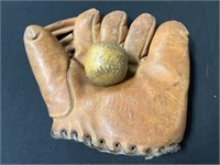 Early Baseball & Pee Wee Reese Baseball Glove