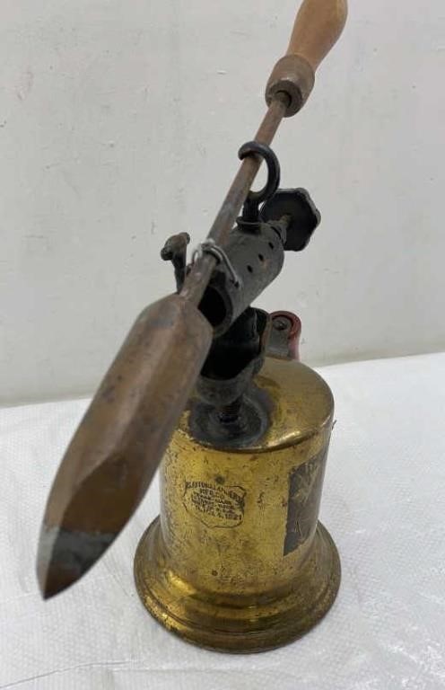 Antique blow torch