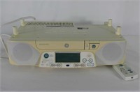G.E. Spacemakers Am/Fm CD Player W/ Remote