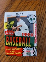 1990 Fleer Baseball Jumbo Pack