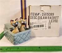 Disney S&P Lady & the Tramp Si & Am cats basket