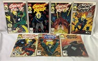7 Marvel comics ghost rider comic books