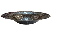 The Great Indoors Large Metal Scalloped Bowl