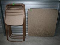 Folding Table + Chairs