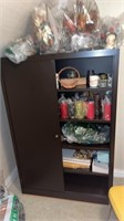 Cabinet and contents