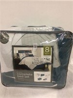 8 PIECE COMPLETE BED SET QUEEN