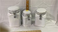 Three Piece Canister Set
