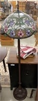 Modern Stained Glass Floor Lamp