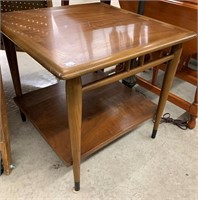 “Lane” Walnut Mid Century End Table