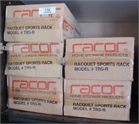 (5) Racor Racquet Sports Racks - NEW IN BOX
