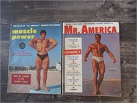 1957-58 Muscle Building Vintage Magazines Weights