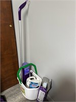 Swiffer mop and cleaning supplies