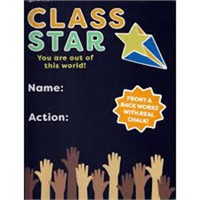 Class star chalkboard