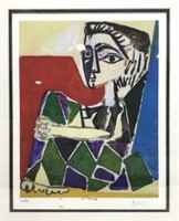 After Pablo Picasso 'jacqueline W/ Her Legs' Print