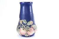 Weller Baldin Blue Flemish Pear Shaped Vase