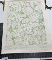 Old map United States, Department of interior,