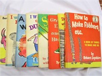 8 Dr Seuss Beginner Books 1958 to 1965