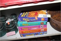 WINNIE THE POOH VHS TAPES