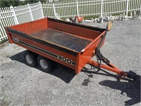 A&L 6ft Hydraulic Dump Trailer.