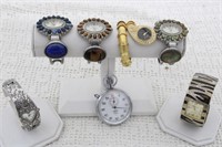 (6) LADIES WRISTWATCHES & (1) STOP WATCH