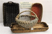 (4) VARIOUS BASKETS