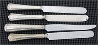 (4) ROCK ISLAND LINES RR BUTTER KNIVES