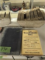 Books, miniature, lobster traps, carving, knife,