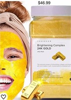 Jelly Face Mask for Facials - 24K Gold Hydrating,