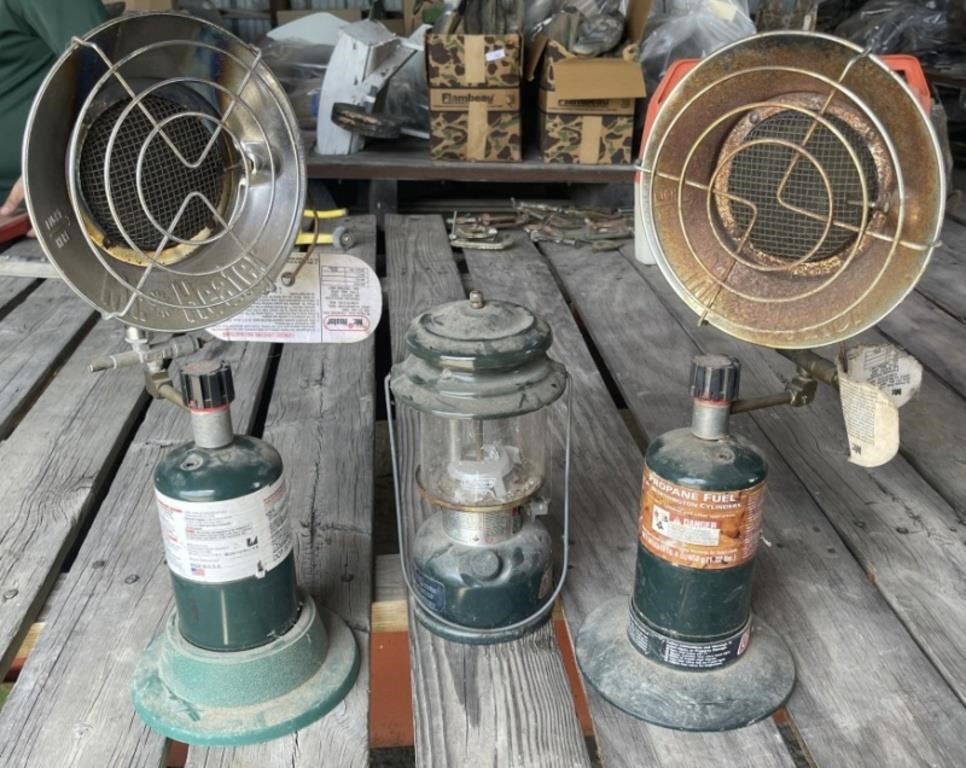 Camp Heaters and Lanterns