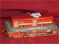 Dinky toy single decker bus